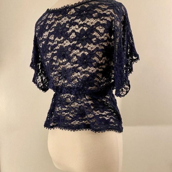 MUDD Lace Top SZ S - Picture 2 of 3